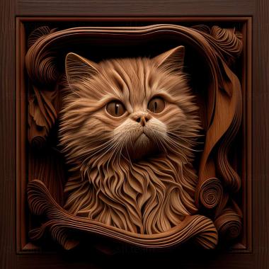 3D model Ragamuffin cat (STL)